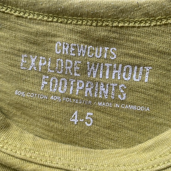 J.Crew Crewcuts Long sleeve T-shirts, size 4-5 - Picture 2 of 5